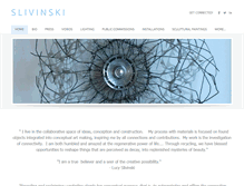 Tablet Screenshot of lucyslivinski.com
